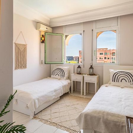 마라케시 Charming 2-Bed Oasis Pool View 아파트 외부 사진