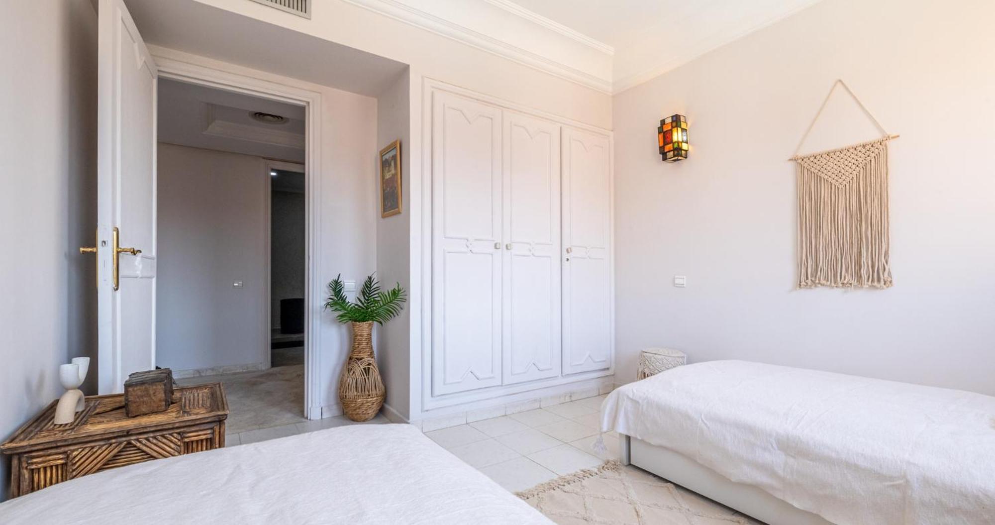 마라케시 Charming 2-Bed Oasis Pool View 아파트 외부 사진